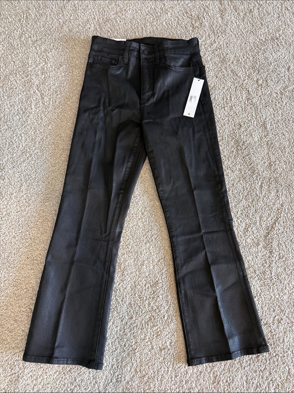 Joe's Jeans Black Boot-Cut Flare Pants